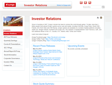 Tablet Screenshot of investor.zynga.com